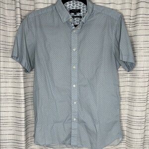 Ted Baker Men's Blue Short Sleeve Shirt
